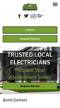 Mobile Screenshot of myneighborhoodelectricians.com